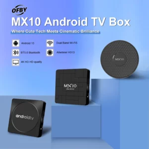 android tv box decoder 2024 4k android 13 mx10 f1 digital wholesale onn certificado smart android tv box - Image 4
