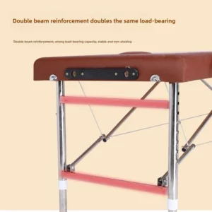 Massage Bed Lifting Portable Stainless Steel Portable Folding Home Beauty Physiotherapy Moxibustion Massage Beds Beauty Salons - Image 5