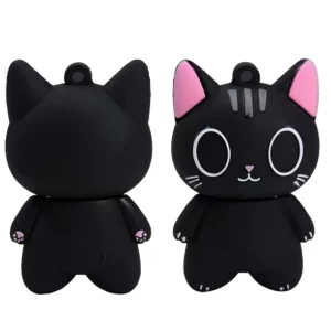 Kawaii Cat USB Flash Drive, Portable Cute USB Stick, Creative Design USB Storage, Memory Stick Gift for Kids & Students - Image 5