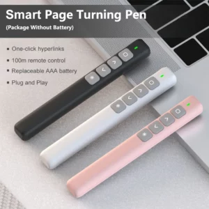 New Whiteboard Remote Control Pen PPT Page Turner Multimedia Electronic Infrared Page Turner for Speech Teacher Presenter - Image 1