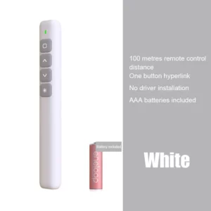 New Whiteboard Remote Control Pen PPT Page Turner Multimedia Electronic Infrared Page Turner for Speech Teacher Presenter - Image 7