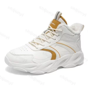 Men's Cotton Shoes 2025 Winter New Outdoor Plush Thicken Warm Shoes Height Increase Non Slip Comfortable Outdoor Casual Sneakers - Image 6