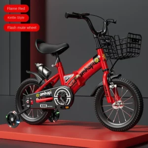 Children's Folding Bicycle Baby Stroller 12-14-16-18-20 Inch Bicycle New Boys And Girls 2 Years Old - 10 Years Old Bicycle 2024 - Image 3