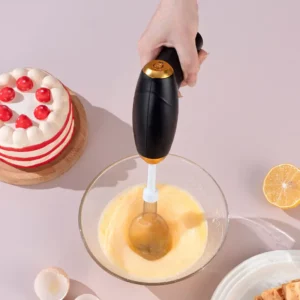 Electric mixer, handheld milk frother, 3-speed egg beater, portable jam, dessert, cake, cream maker, household kitchen mixer - Image 3