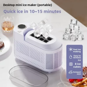Portable Ice Maker Machine for Home & Camping Travel Ice Machine 12V Car Ice Machine Best Portable Ice Machine For Road Trips - Image 4