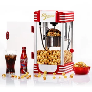 Household Small Hot Air Popcorn Maker Electric Popcorn Popper for Party - Image 3