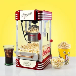 Household Small Hot Air Popcorn Maker Electric Popcorn Popper for Party - Image 4