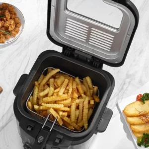 Electric Fryer Fried Dough Sticks Commercial Large Capacity Small Deep Frying Pan Removable Liner Chicken Chop Fries - Image 6