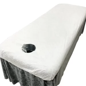 10pcs Disposable Bed Cover For Beauty Salon Open Hole Spa Massage Soft Bed Sheets Non-woven Fabric Breathable Elastic Bedspread - Image 5