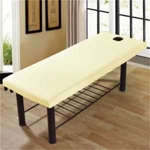 Massage Table Bed Fitted Sheet Pure Color Brushed Beauty Bed Cover Beauty Salon Rubber Band Massage SPA Therapy Cover Universal - Image 5