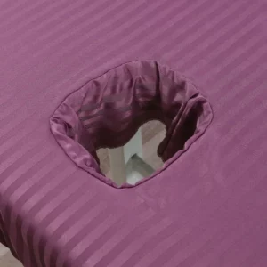 Massage Table Bed Cove Elastic Cosmetic Beauty Salon Elastic Bedsheet Sheets Band Massage Cosmetic SPA Bed Cover with Face Hole - Image 3