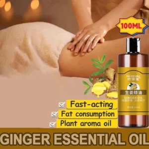 Ginger Slimming Oil Lymphatic Drainage Anti Aging Plant Slim Metabolism Essential Full Oil Promote Massage Body Oils Y2Q7 - Image 5