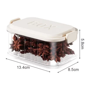 Stackable Spice Storage Boxes Food Storage Box Plastic Seasoning Jar Multi-layered Seasoning Storage Box Kitchen Organizer - Image 5