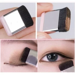 Two-color Matte Eye Shadow Double Small Box Lazy Eye Shadow Easy to Carry Eyeshadow Tray Professional Women's Cosmetics - Image 3
