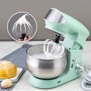 Electric Egg Beater Household Baking and Noodle Machine Fully Automatic Chef Kneading Noodles Beating Cream Fresh Milk Stirring - Image 5