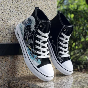 Mens Board Shoes 2025 Fashion New Mesh Breathable Anti Slip Student Walking Shoes Street Trend Low Top Sneakers for Man - Image 6