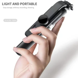 Xiaomi Selfie Stick 1045mm With Wireless Bluetooth LED Fill Light Extended Tripod With Remote Shutter For Android IOS Cellphone - Image 5