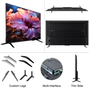 32 Inch Full HD Android Smart TV - LED Display with WiFi | Google Play & Streaming Apps | Multi-Language Support - Image 6