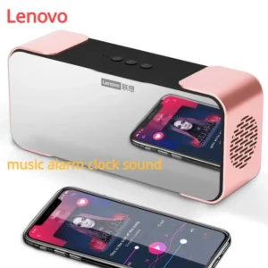 Lenovo L022 Bluetooth Speaker Super Heavy Subwoofer High Sound Quality Cute Mini Speaker Dual Alarm Clock Function Wholesale - Image 6