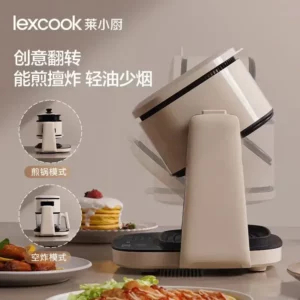 new model Visual air fryer flip household low oil multi-function baking frying and boiling electric fryer - Image 2