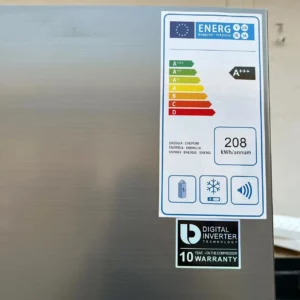 Freezer Sam sung bottom with water dispenser stainless steel free standing BCD-321 air cooled two doors refrigerator cheap price - Image 6