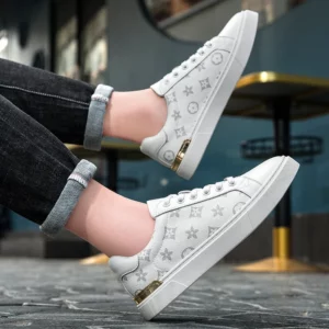 Summer High-Quality Spring Summer Fashion Casual White Sneakers Lightweight Couple Style Men's Shoes Breathable Comfortable - Image 3