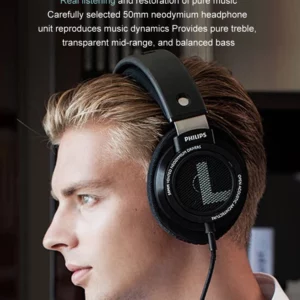Philips SHP9500 Headphone HiFi Stereo Wired Earphone Computer Online Learning Earbuds Esports Game 3.5mm 6.3mm Universal Headset - Image 3