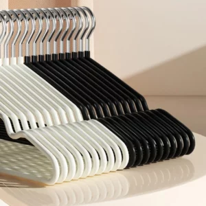 10pcs- Metal Traceless No-slip Clothes Hangers, Durable Strong Clothes Racks, Household Space Saver For Organization Of Bedroom, - Image 5