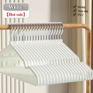 10pcs- Metal Traceless No-slip Clothes Hangers, Durable Strong Clothes Racks, Household Space Saver For Organization Of Bedroom, - Image 6