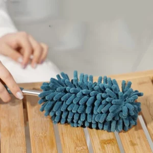 Telescopic Lengthen Duster Microfiber Chenille Home Stainless Removal Steel Dust Brush Ceiling Clean Multifunction - Image 3