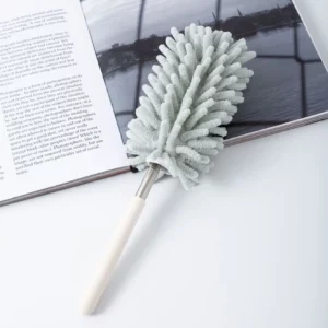 Telescopic Lengthen Duster Microfiber Chenille Home Stainless Removal Steel Dust Brush Ceiling Clean Multifunction - Image 4
