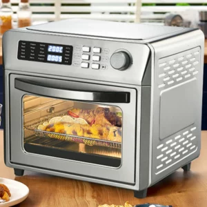 220V 26L Large Capacity Household Oil-free Healthy Digital Fryer Oven Multi-function Stainless Steel Smart Air Fryer Oven - Image 6