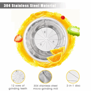 High Quality Wide Mouth Juicer Easy Clean Extractor Press Centrifugal Juicing Machine for Whole Fruit Vegetable - Image 5