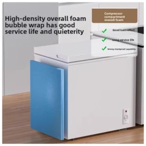 First-class Energy Efficiency Small Freezer Household Small Full Freezer Refrigerated Dual-purpose Mini Frost-free Freezer - Image 4