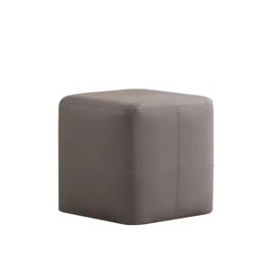 Soft Leather Cat Claw Leather Stool - Scandinavian Simple Design, Ideal for Entrance Shoe Cabinets, Dresser and Living Room Seats, Footrest and Low Stools. - Image 5