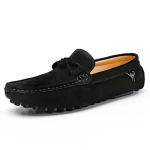 British Style Fashionable Red High-end Banquet Dress Shoes Men's Commuting Driving Work Loafer for Men's Anti Slip Shoes - Image 6