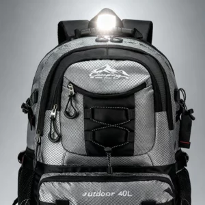 Unisex hiking backpack, large capacity outdoor sports travel bag, backpack, breathable and durable for climbing - Image 3