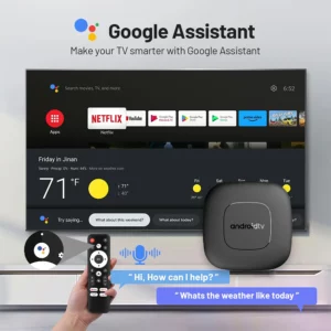 Android13 Smart Home Theater TV Box AllwinnerH313 Google Assistant Netflix Streaming Bluetooth Media Player 2G16G 2.4G5G Wifi T1 - Image 2