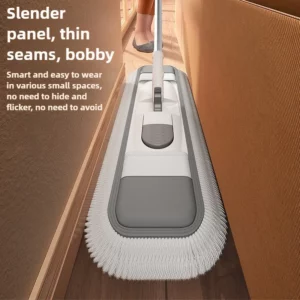 75CM Microfiber Floor Flat Mop with 1 Cloth for Home & Hotel Cleaning Tools Large Floor Cleaner Flat Mop/1 75cm Board Push Cloth - Image 3