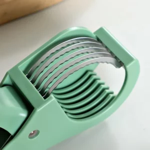 HooFun Kitchen Tools Stainless Steel Vegetable and Fruit Slicer Multi Functional Salad Slicer Kitchen Accessories - Image 4
