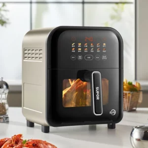 Far Infrared Air Fryer, Visual Intelligent Multifunctional Electric Fryer, 6L Large Capacity Home Use Without Turning Over - Image 3