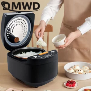 5L Electric Rice Cooker Household Rice Cooker Appointment Cooking Pot Multifunctional Stew Soup Porridge Heating Meal Heater - Image 2