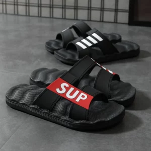HKDQ Big Size 39-49 Man Flip Flops Arch Support Slip Resistant Beach Sandals Lightweight Comfortable Outdoor Slippers for Men - Image 4