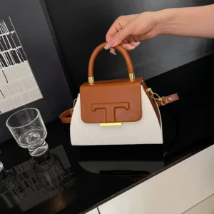 Luxury Women's Messenger Bag Designer Leather Shoulder Handbag Elegant Crossbody Tote Ladies - Image 1