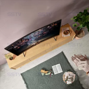 Big Screen 65" Curved TV 4K UHD Full Display Smart Television Sets 65 Inch TVs - Image 3