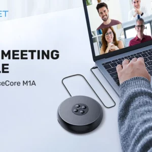 EMEET USB Wired Speakerphone Conference Speaker With 2 Mics 360° Voice Pickup Meeting Microphone Zoom Certified for Office/Home - Image 4