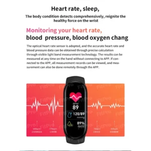 M7 Smart Watch Men Women Smartband M7 Heart Rate Smartwatch Fitness Tracker Blood Pressure Sport Smart Bracelet for band 7 - Image 4