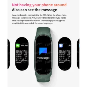 M7 Smart Watch Men Women Smartband M7 Heart Rate Smartwatch Fitness Tracker Blood Pressure Sport Smart Bracelet for band 7 - Image 5