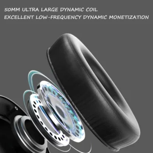 LDON L839 Bluetooth 5.3 Earphones Headphones Foldable Gaming Headset Sport Headphone with Mic Music Earbuds - Image 3