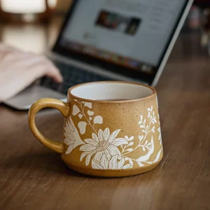 350ML ceramic mug gift for girls, practical high-end coffee cup - Image 2